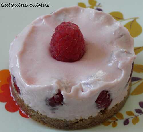 Cheesecake à la framboise / spéculoos