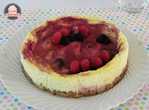 Cheesecake d’été aux framboises