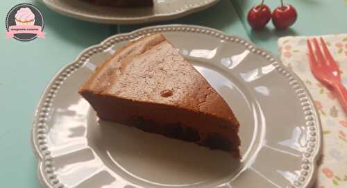 Clafoutis au chocolat noir et cerises