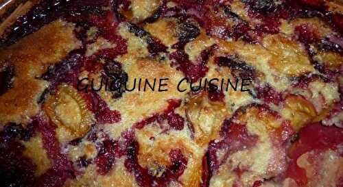 Clafoutis aux prunes & spéculoos…