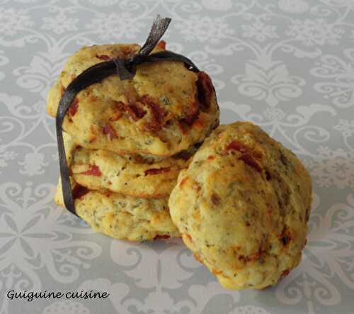 Cookies salés: tomates séchées & chorizo
