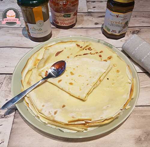 Crêpes légères à l’eau gazeuse