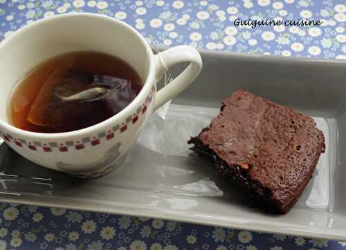 Fondant au chocolat et noix de pécan caramélisées