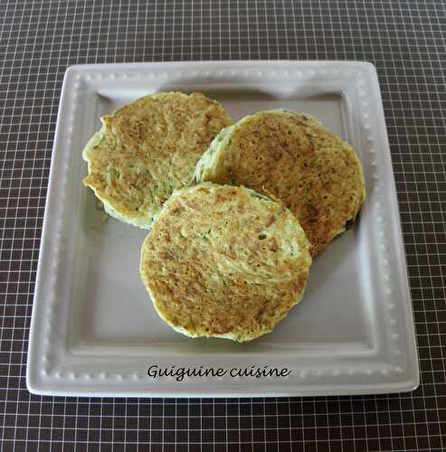 Galette de courgette & pomme de terre