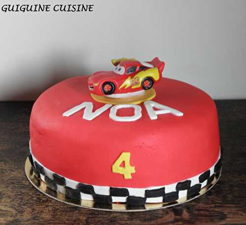 Gâteau d’anniversaire « Cars »