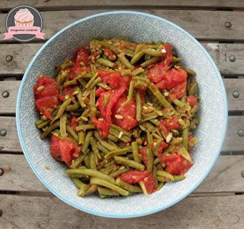 Haricots verts à l’italienne au cookeo