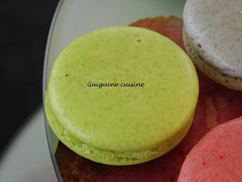 Macarons au citron