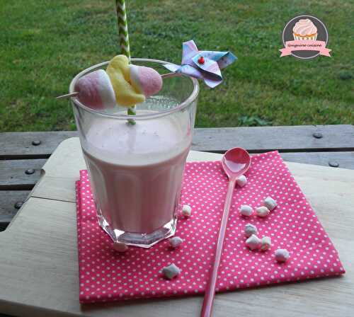 Milkshake aux fraises