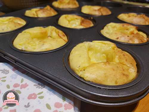 Muffins à la pomme de terre et fromage