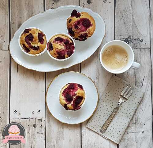 Muffins aux framboises