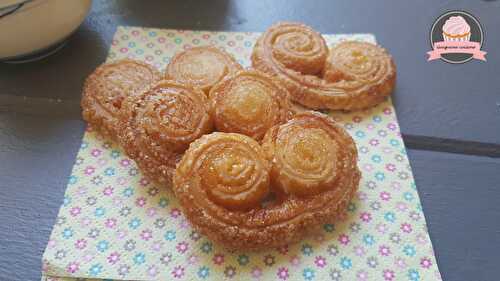 Palmiers feuilletés ultra simples