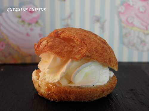 Petits choux à la chantilly