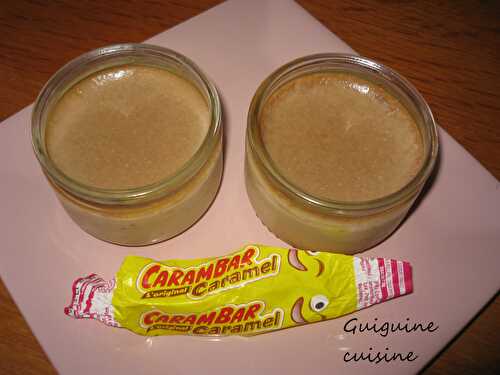 Petits pots de crème aux carambars