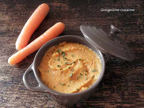 Purée de carottes