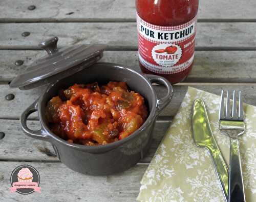 Ratatouille au ketchup