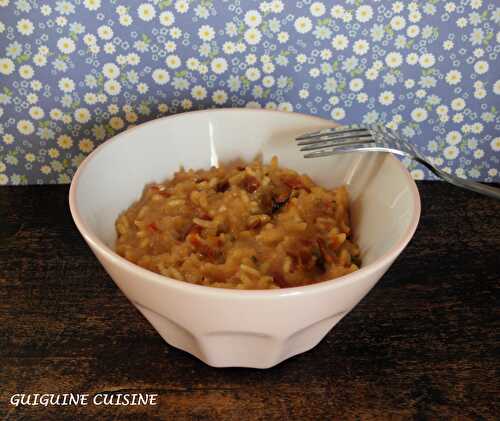 Risotto aux légumes du soleil