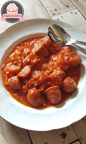 Rougail saucisse au Cookeo