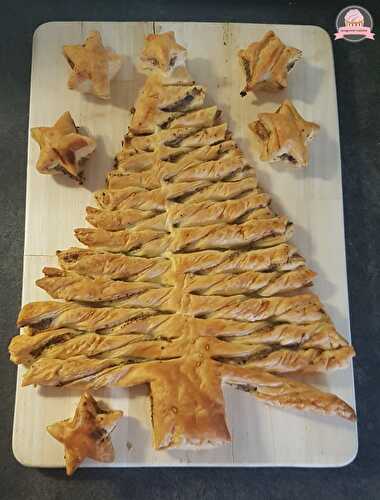 Sapin feuilleté apéritif