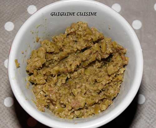 Tapenade verte…