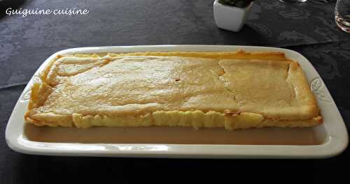 Tarte au citron au lait concentré sucré