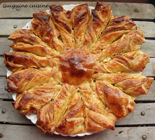 Tarte soleil aux amandes