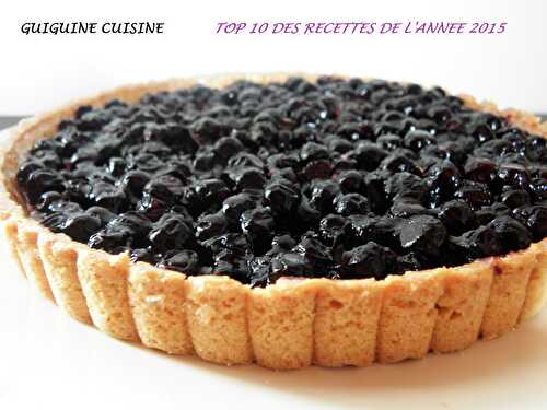 Top 10 des recettes de l’année 2015!