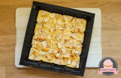 Quiche sans pâte aux pommes