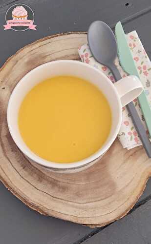 Soupe de butternut et lait de coco au Cookeo