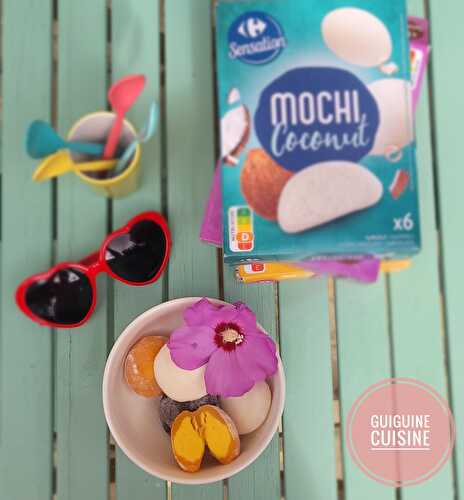 Test des mochis glacés de Carrefour