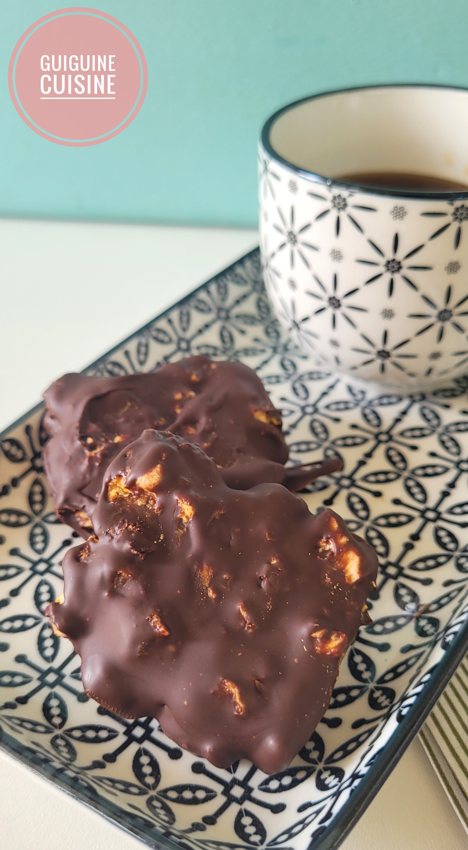 Snack healthy de riz soufflé