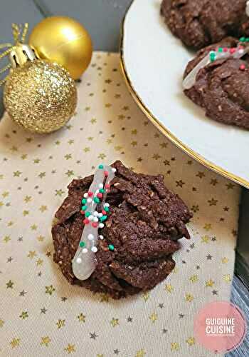 Sablés chocolat noisettes pour Noël 🎅