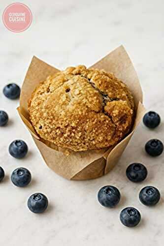 Muffins aux myrtilles