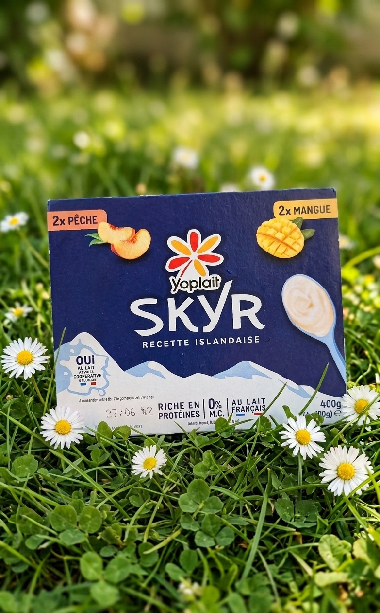 J’ai testé : Le Skyr Yoplait (Pêche & Mangue) 🍑🥭