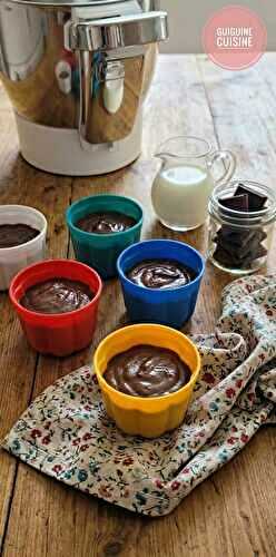 Crèmes au chocolat façon La Laitière au Companion