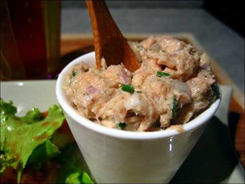 Rillettes légères de thon