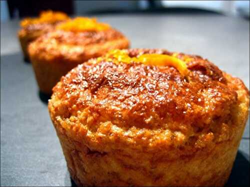 Muffins au son d’avoine à l’orange et au gingembre