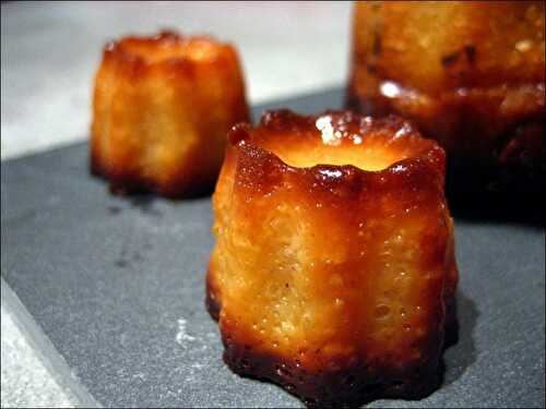 Cannelés au rhum