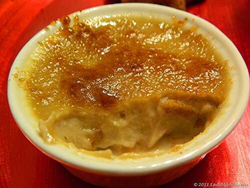 Crème brûlée aux marrons