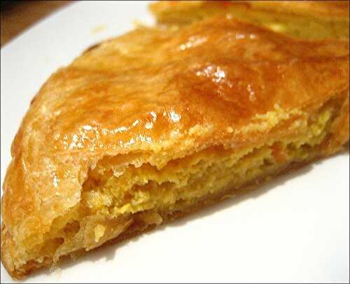 Galette des Rois à la crème de mandarine