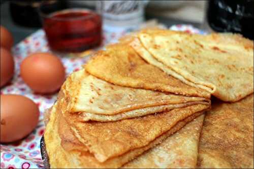 Crêpes fines et légères de ma maman