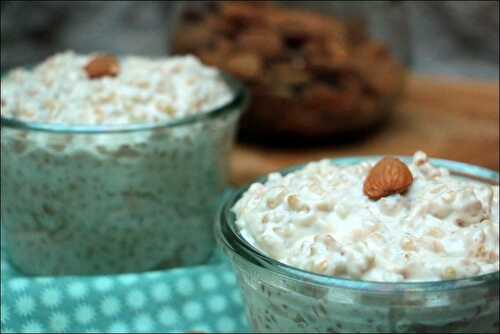 Riz au lait d’amandes