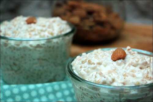 Riz au lait d’amandes