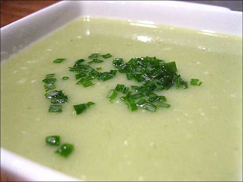 Velouté crémeux aux poireaux et pommes de terre