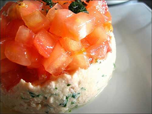 Tartare de tomates au thon