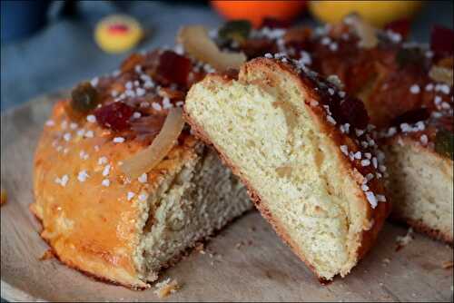 Brioche des rois aux agrumes de Christophe Felder