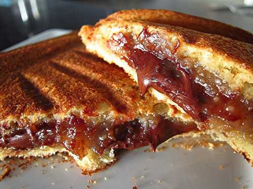 Croque-monsieur chocolat et crème de marrons