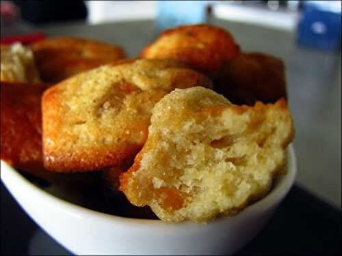 Madeleines à la pomme et à l’orange confite de Sophie Dudemaine