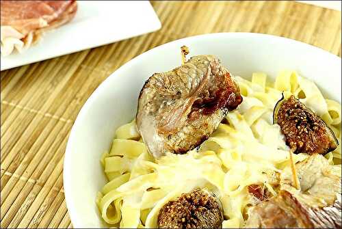 Roulés de veau à la parmesane comme des saltimboccas