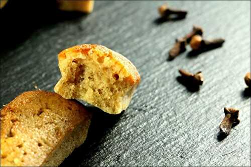 Financiers saveur pain d’épices