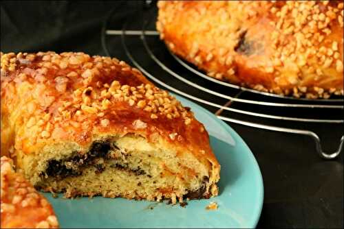 Brioche des rois agrumes et chocolat